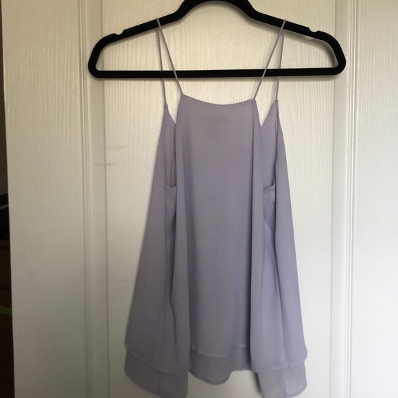 2 for $25 H&M: Crepe style lavender tank - Picture 2 of 2
